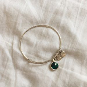 ALEX AND ANI Emerald Bracelet
